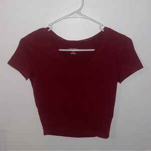 Wild Fable V-Neck Crop Top